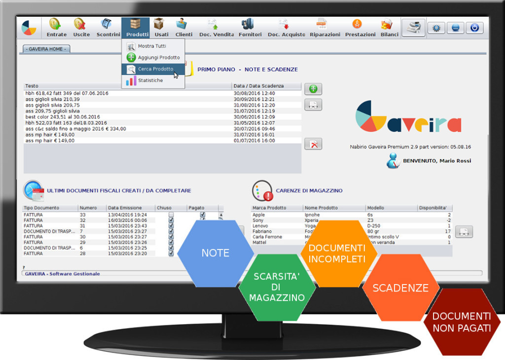 Software Gestionale Gaveira