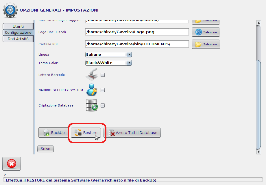 restore recupero dati gaveira