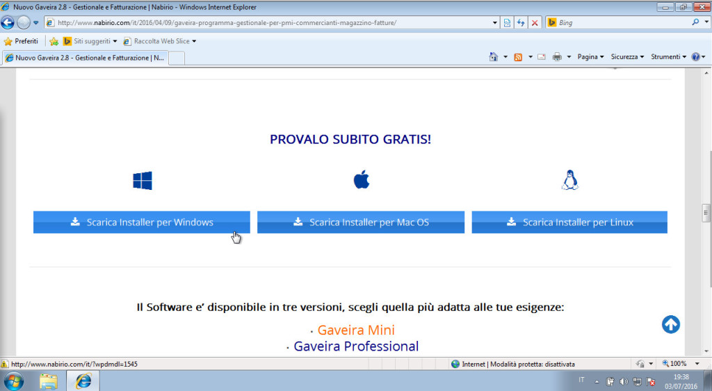 Download di Gaveira Software Gestionale per Commercianti