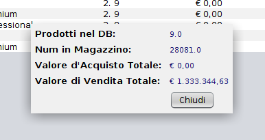 valore di magazzino acquisto e vendita