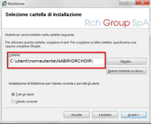 Scontrino Elettronico Registratore Telematico RCH MultiDriverServer Nabirio