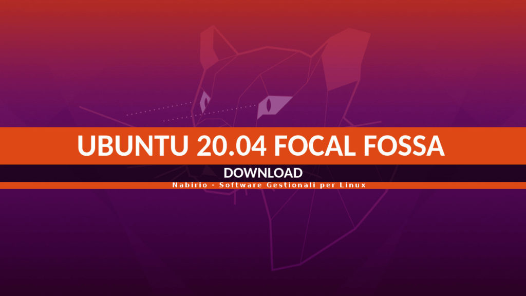 Ubuntu 20.04 Focal Fossa rilascio per Software Nabirio RoomOne e Gaveira